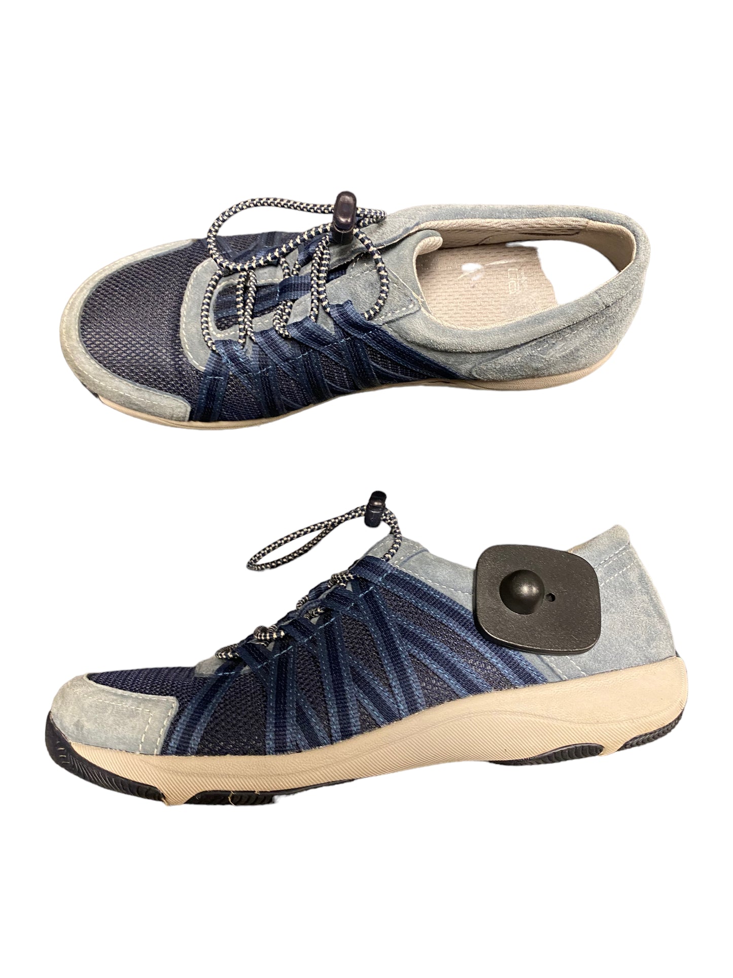 Shoes Athletic By Dansko In Blue & Grey, Size: 7