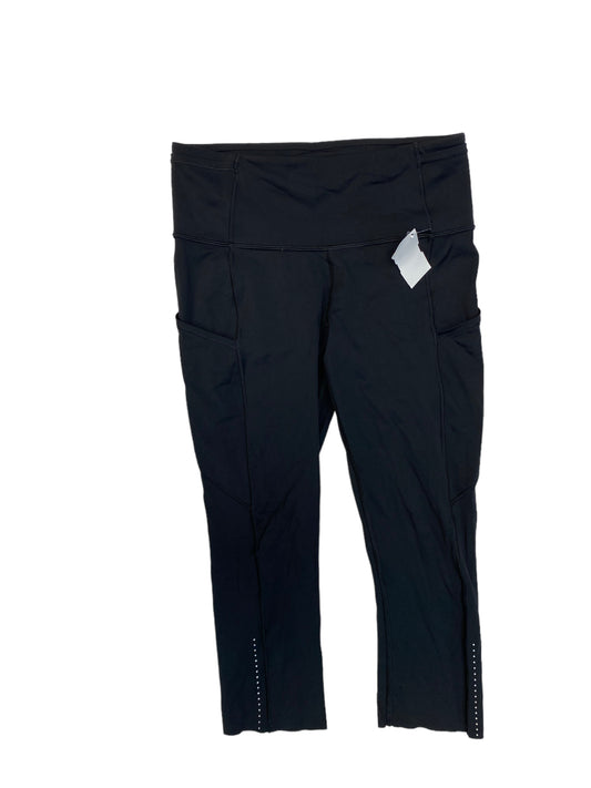 Athletic Capris By Lululemon In Black, Size: 6