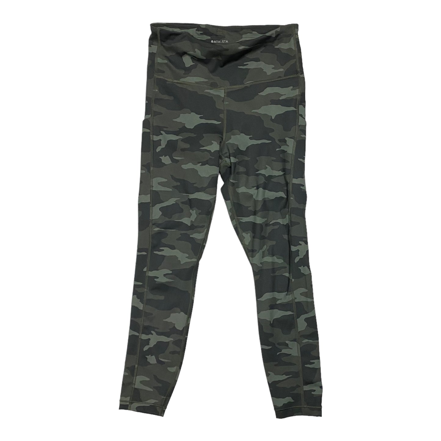 Athletic Leggings By Athleta In Camouflage Print, Size: S