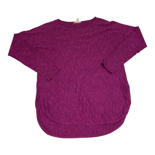 Sweater Designer By Eileen Fisher In Purple, Size: Xs