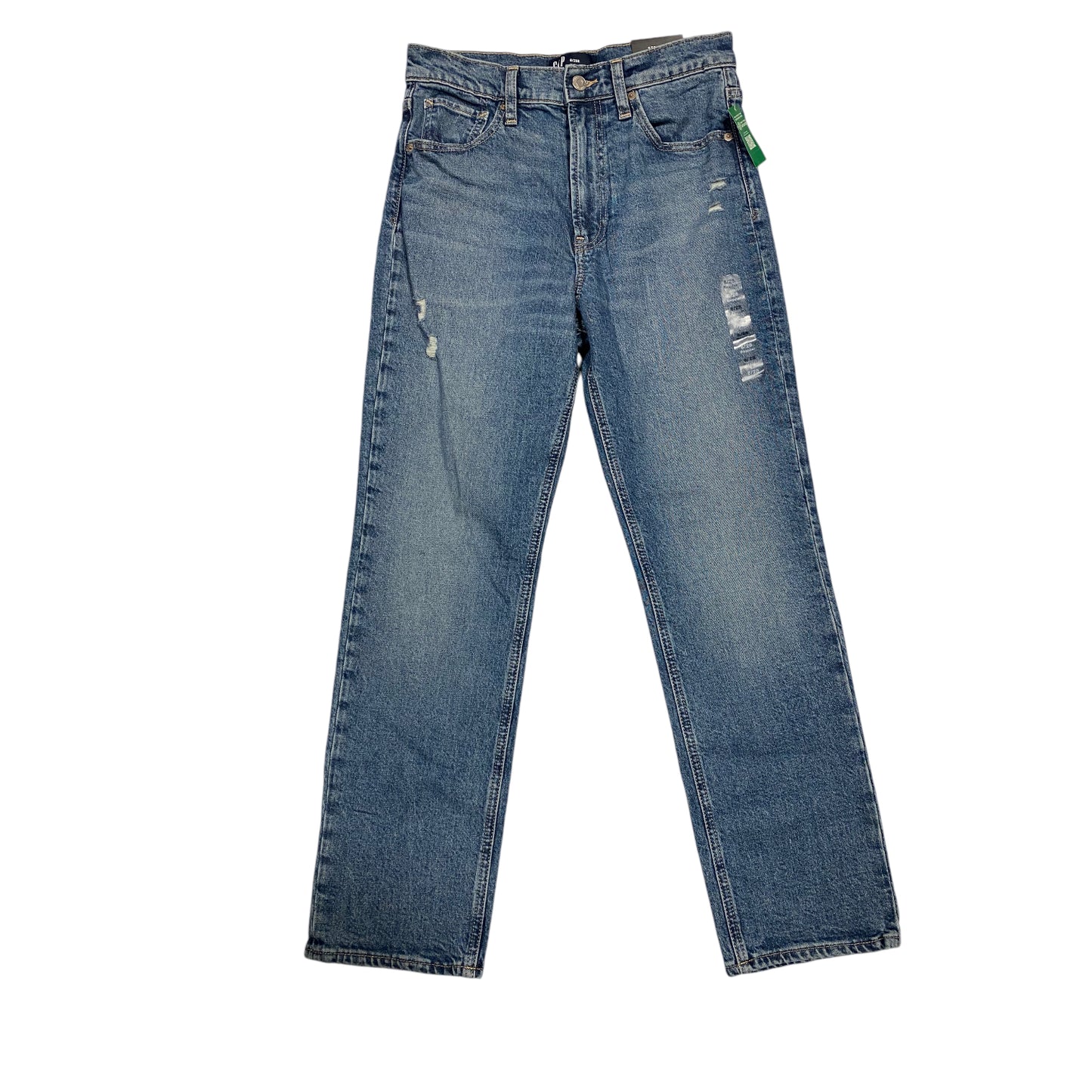 Jeans Straight By Gap In Blue Denim, Size: 6