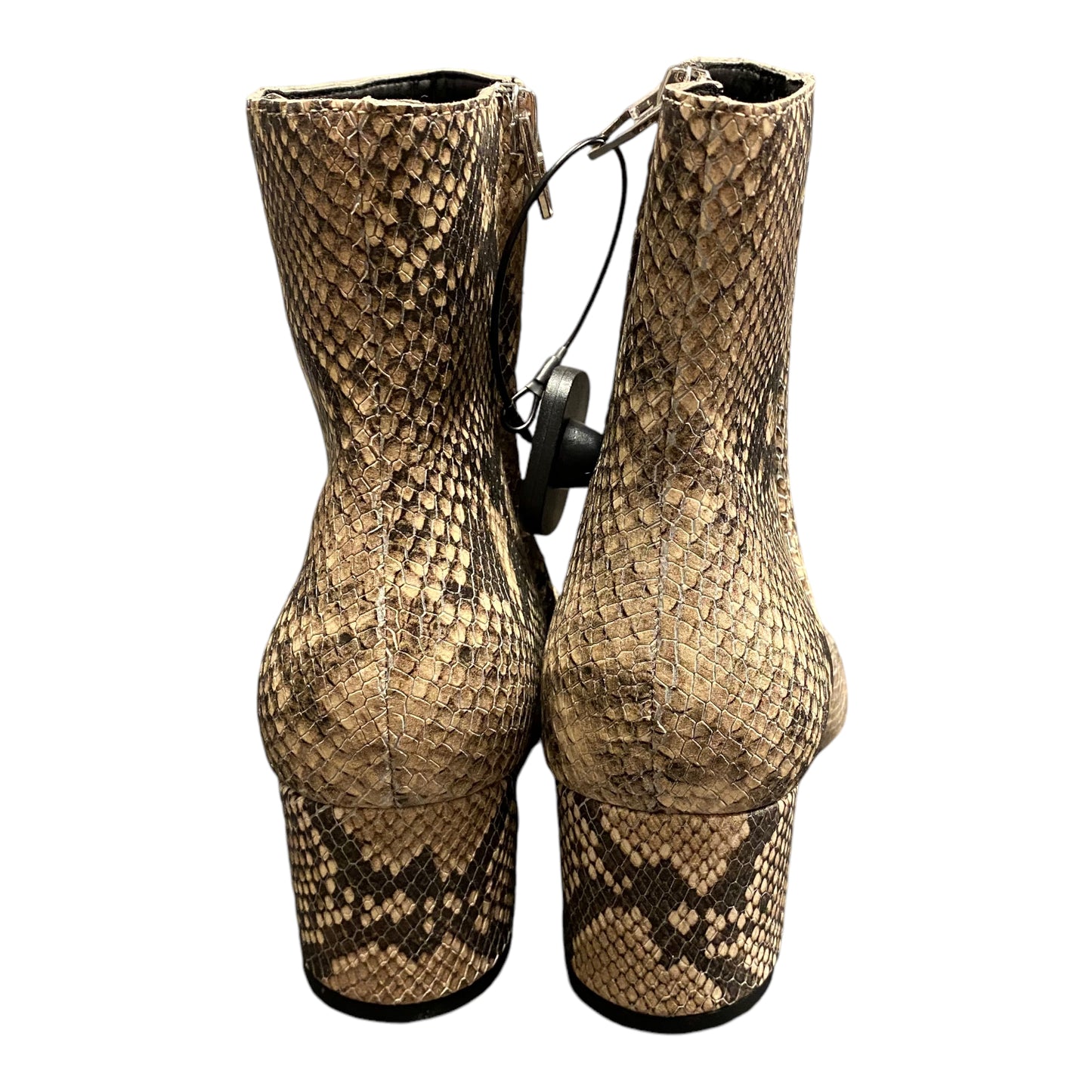 Boots Ankle Heels By Dolce Vita In Snakeskin Print, Size: 8