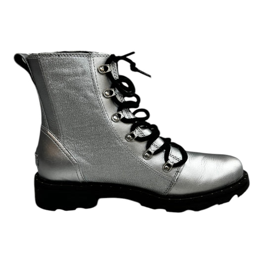 Boots Combat By Sorel In Silver, Size: 10.5