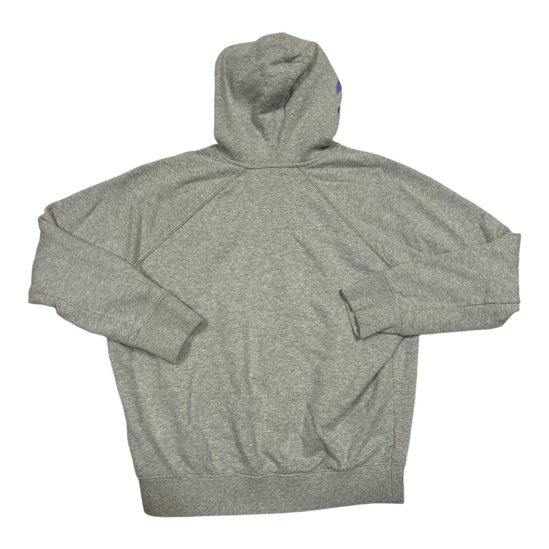 Athletic Sweatshirt Hoodie By Spiritual Gangster In Grey, Size: L