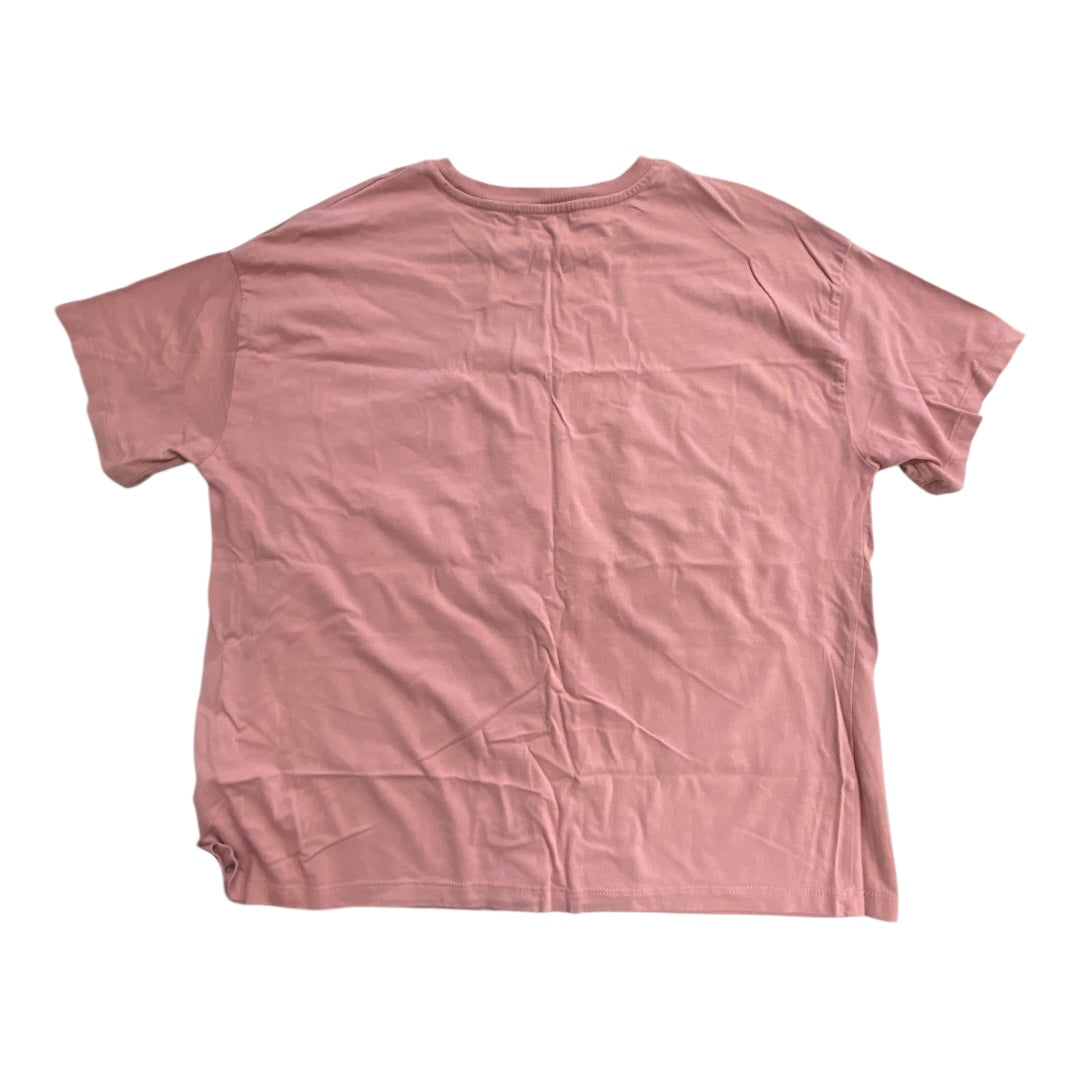 Top Short Sleeve Basic By Dex In Pink, Size: Xl