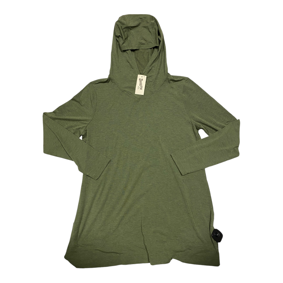 Tunic Long Sleeve By Duluth Trading In Green, Size: L