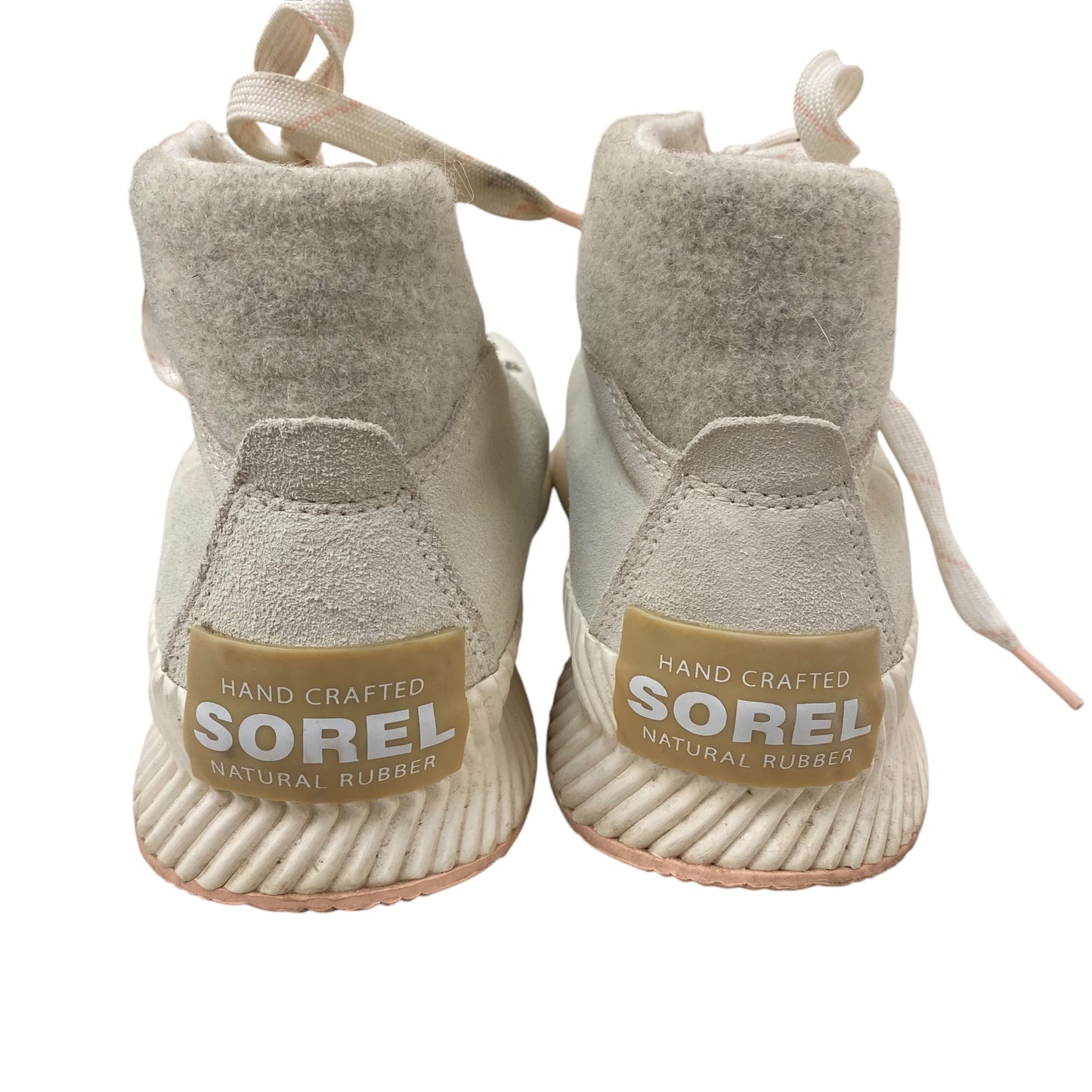 Boots Ankle Flats By Sorel In Cream, Size: 8