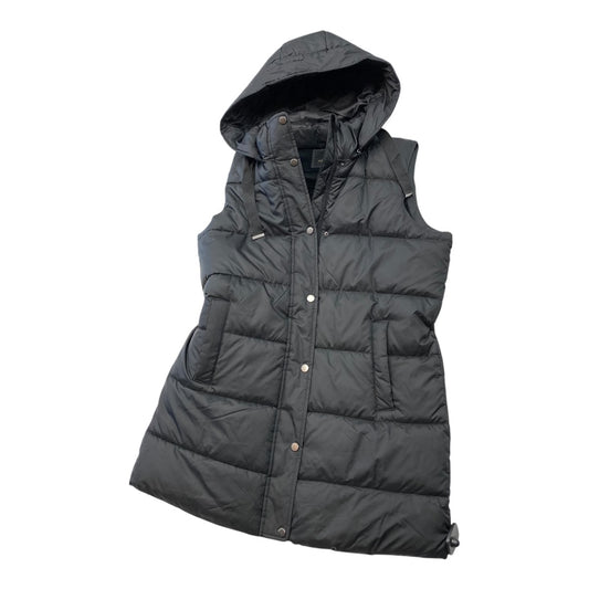 Vest Puffer & Quilted By Weatherproof In Black, Size: M