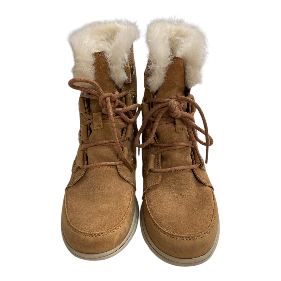 Boots Snow By Sorel In Brown, Size: 7