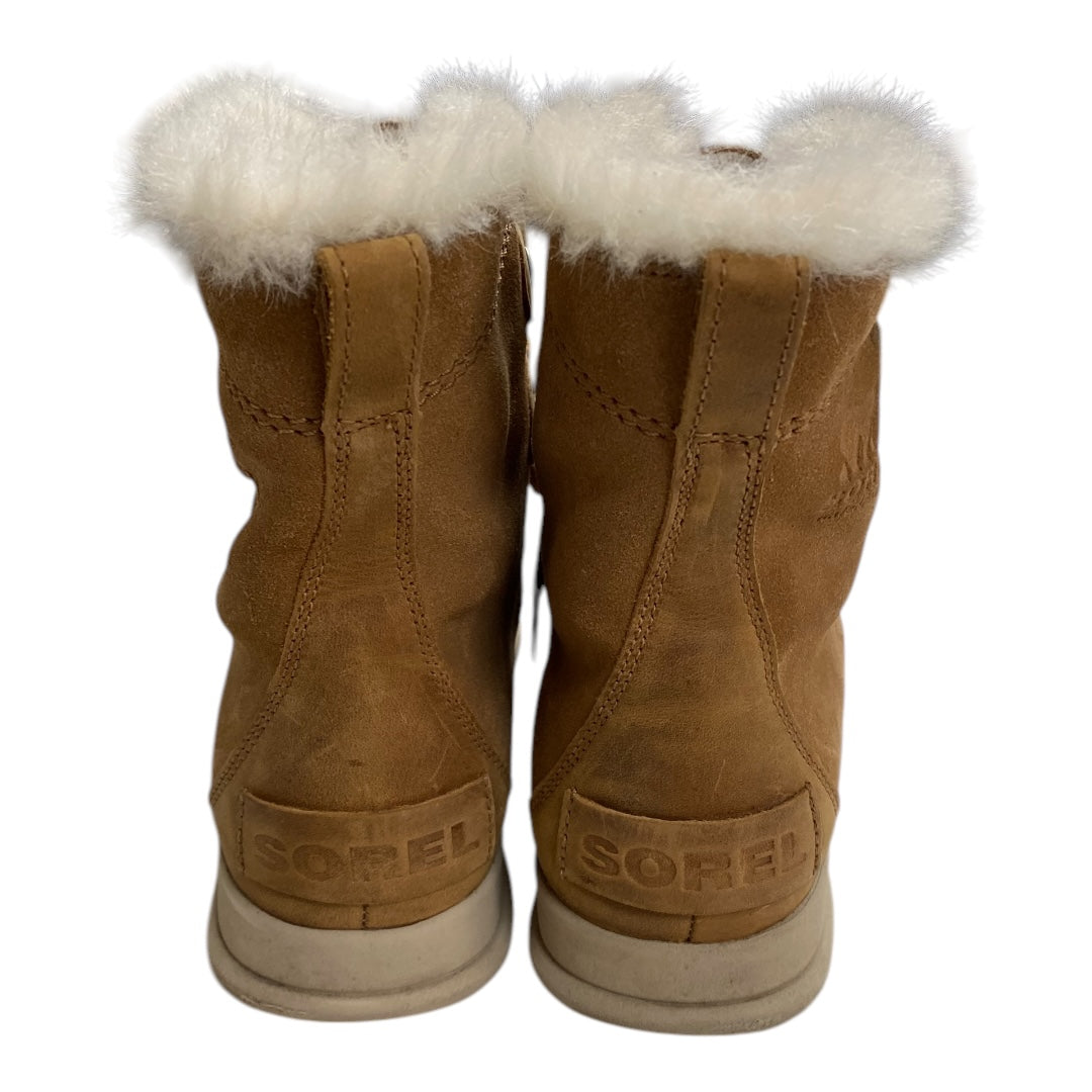 Boots Snow By Sorel In Brown, Size: 7