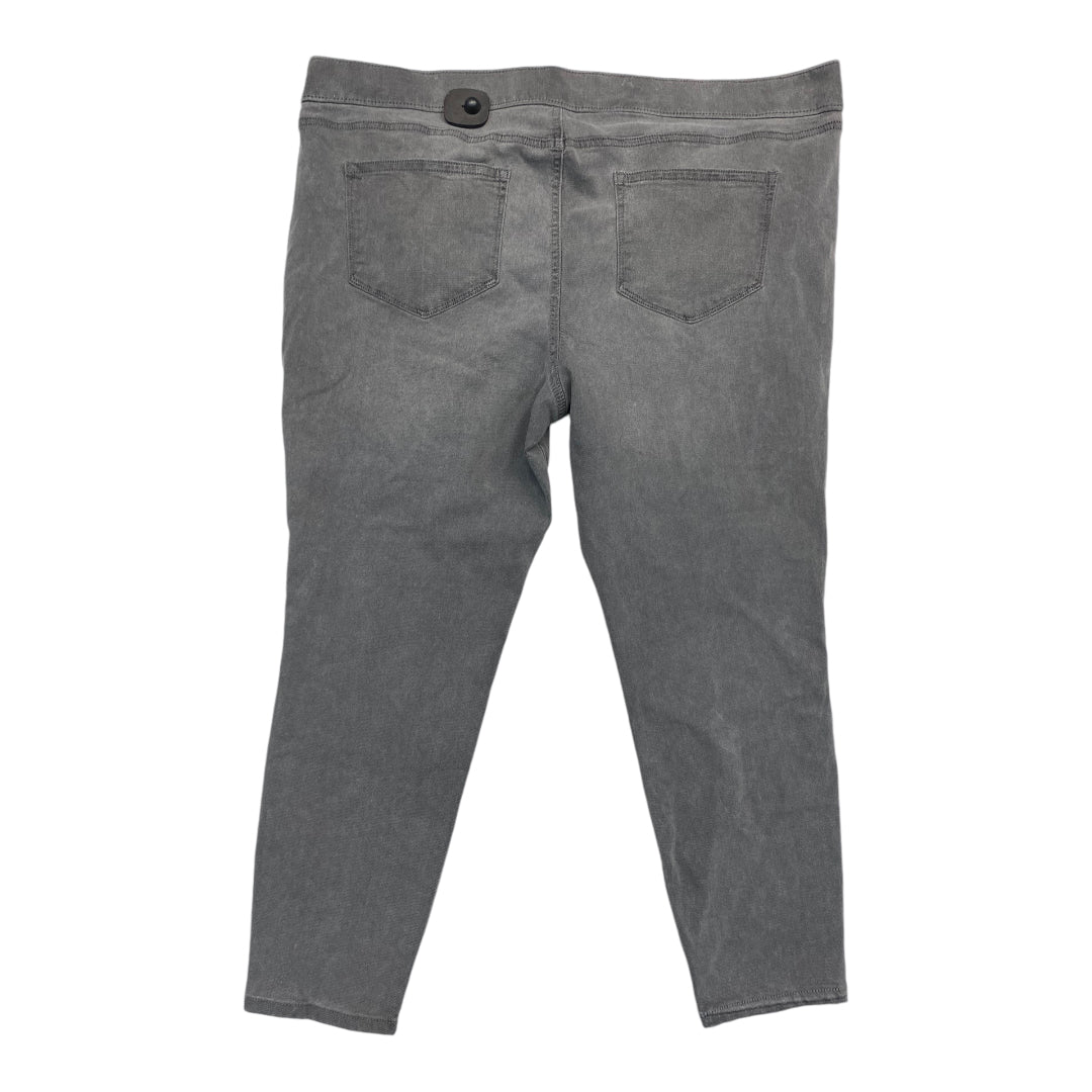 Jeans Skinny By Sonoma In Grey Denim, Size: 22