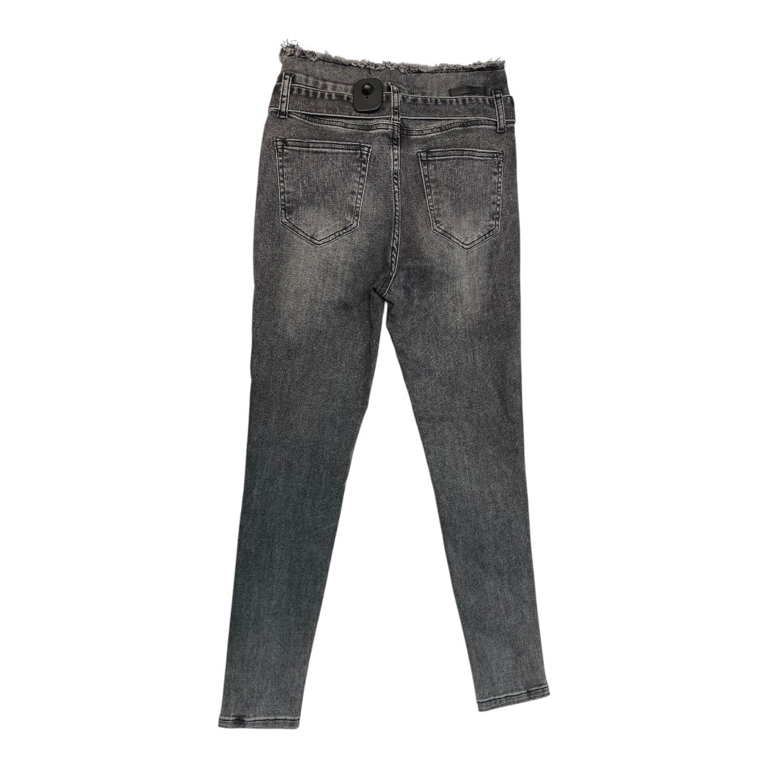 Jeans Skinny By Risen In Black Denim, Size: 2