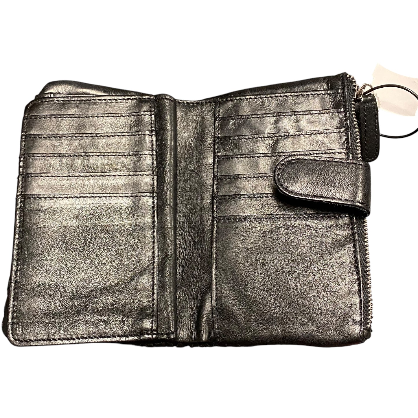 Wallet Leather By Cmc, Size: Small