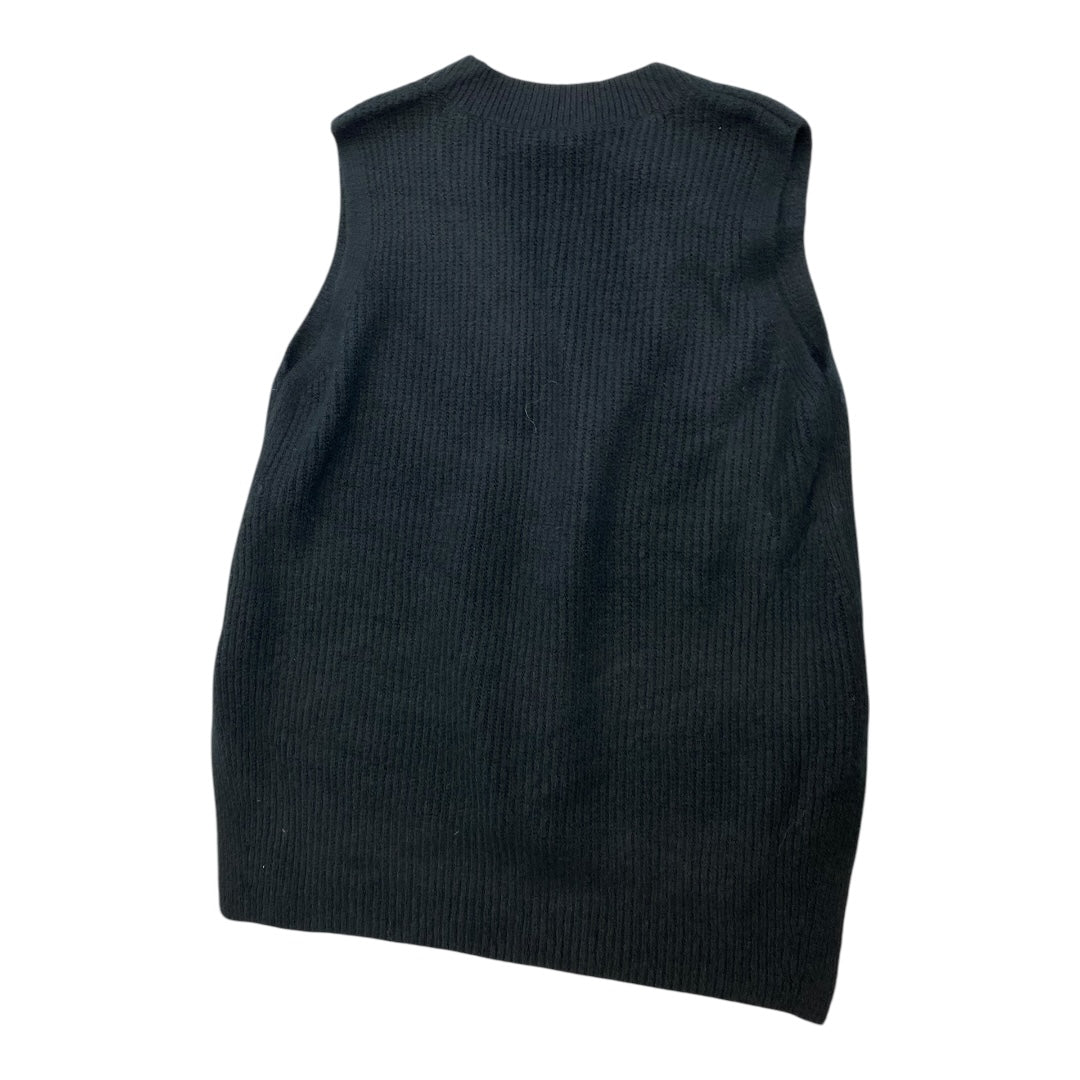 Vest Sweater By Vince Camuto In Black, Size: L