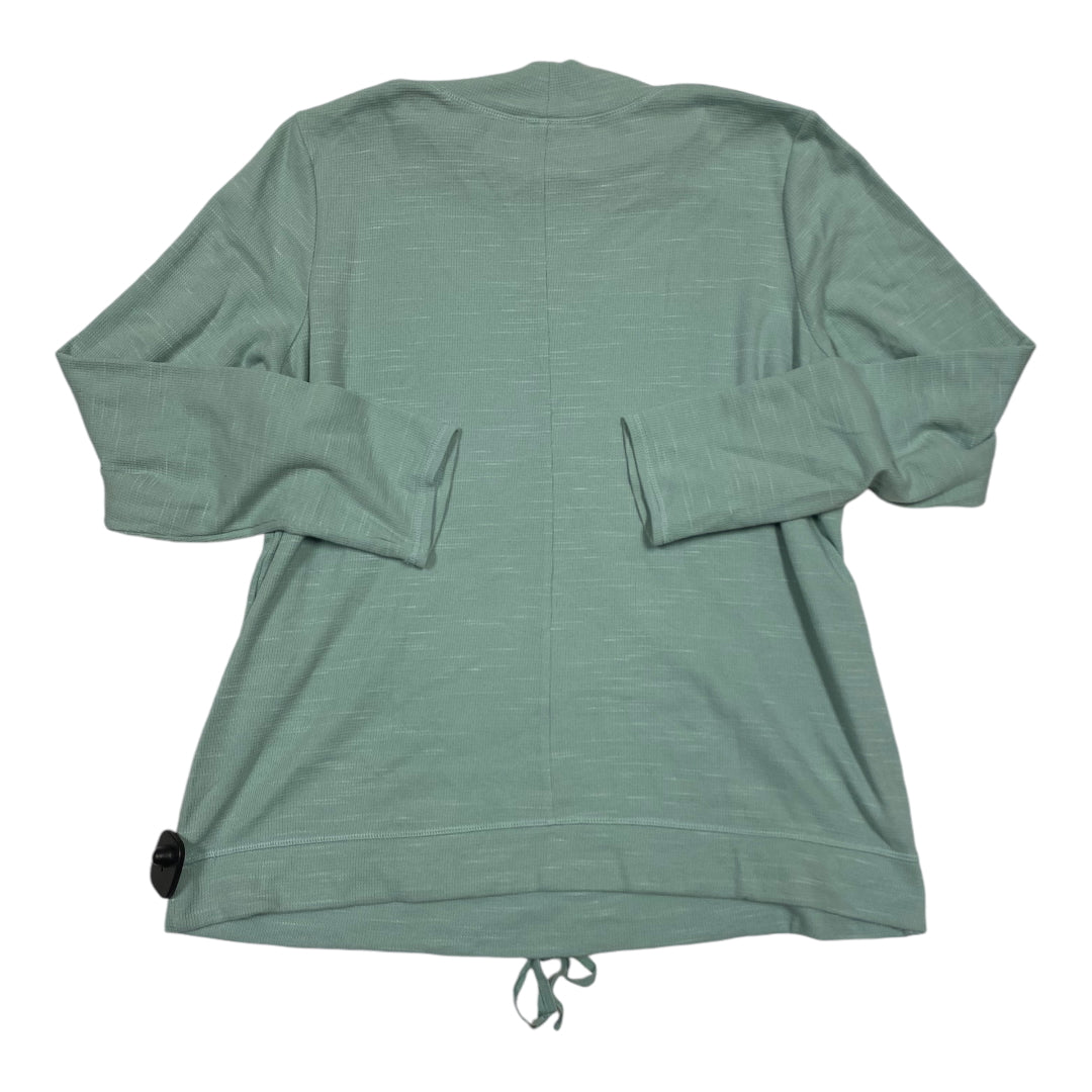 Top Long Sleeve By J. Jill In Green, Size: L