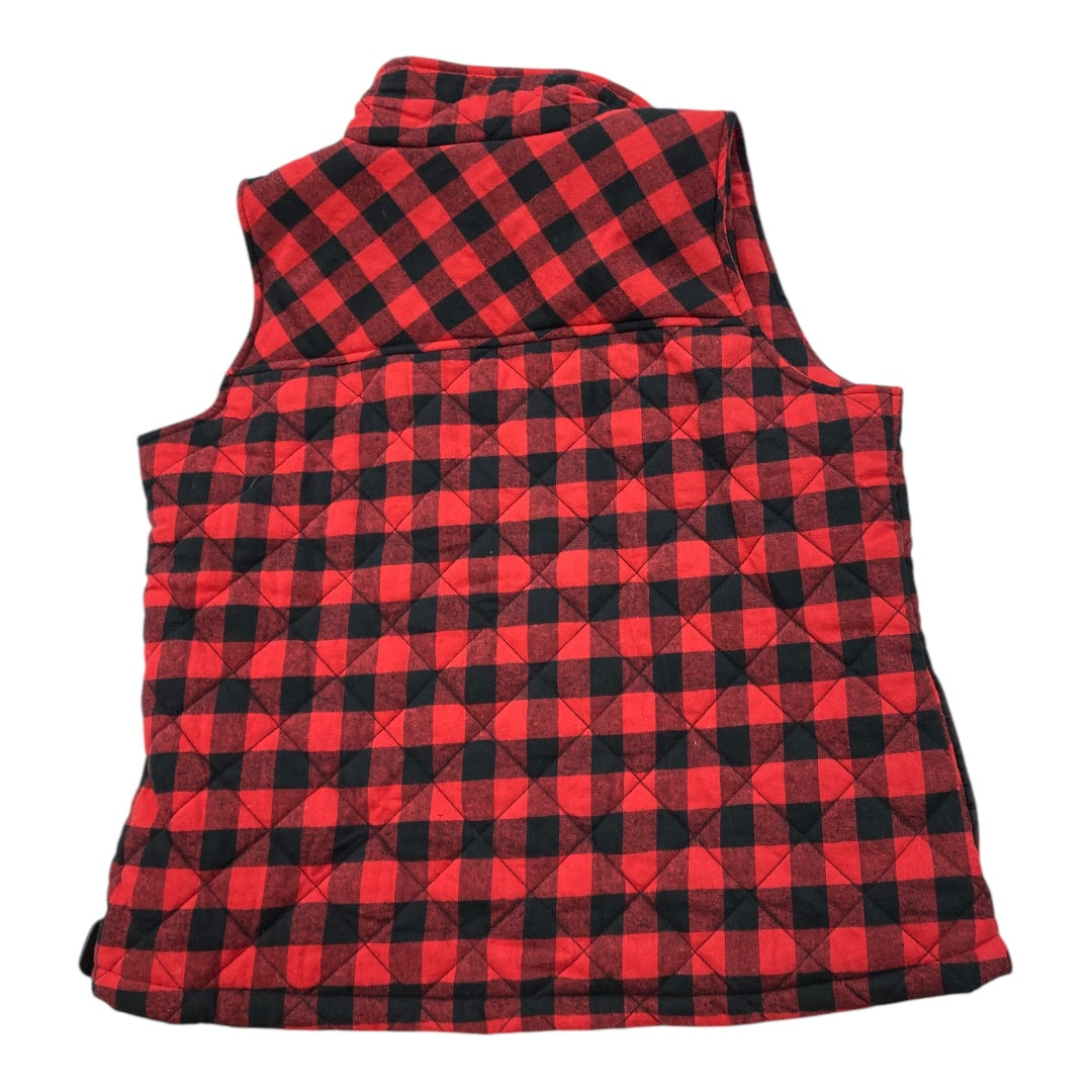 Vest Puffer & Quilted By Cmc In Black & Red, Size: L