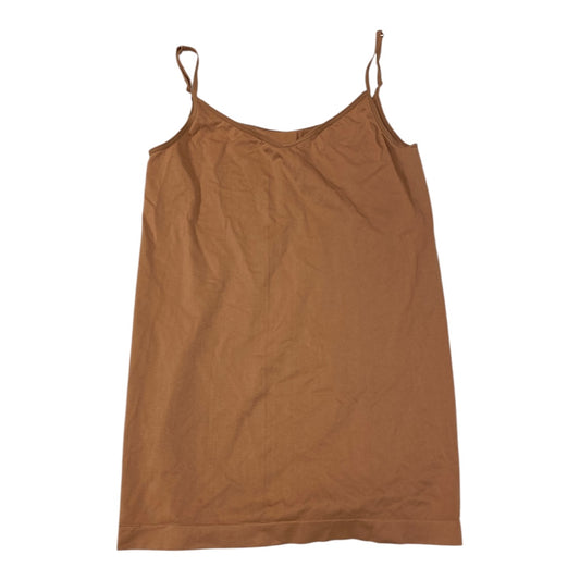 Tank Top By Nine West In Brown, Size: 1x