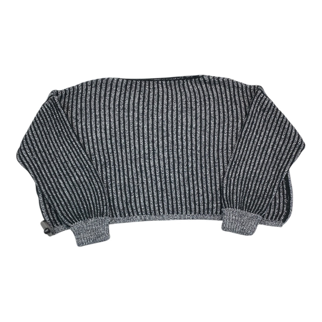 Sweater By French Connection In Black & Grey, Size: Xs