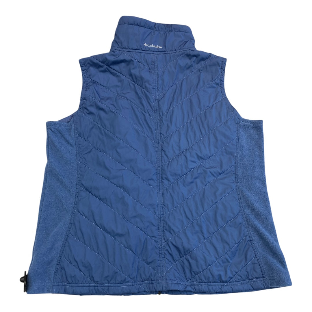 Vest Puffer & Quilted By Columbia In Blue, Size: 2x