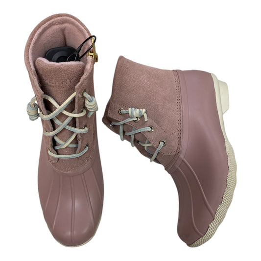 Boots Snow By Sperry In Pink, Size: 7.5