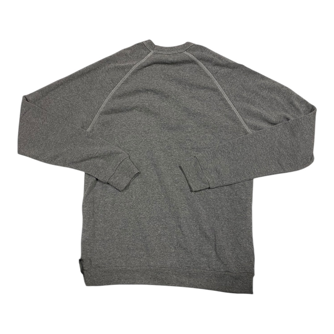 Top Long Sleeve By Bow & Drape In Grey, Size: L