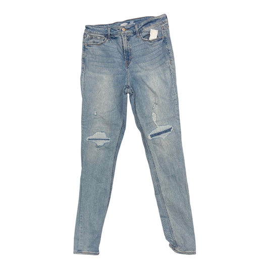 Jeans Skinny By Old Navy In Blue Denim, Size: 10l