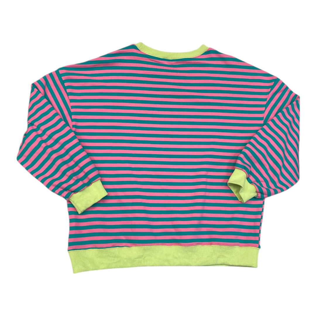 Top Long Sleeve By Cmc In Multi-colored, Size: L