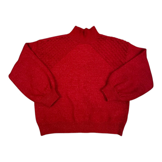 Sweater By Nine West In Red, Size: L