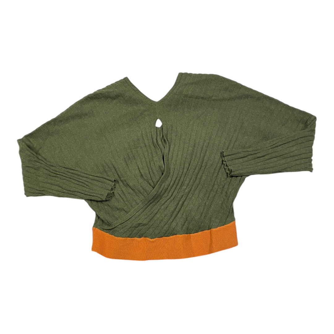 Sweater By 143 Story In Green & Orange, Size: L