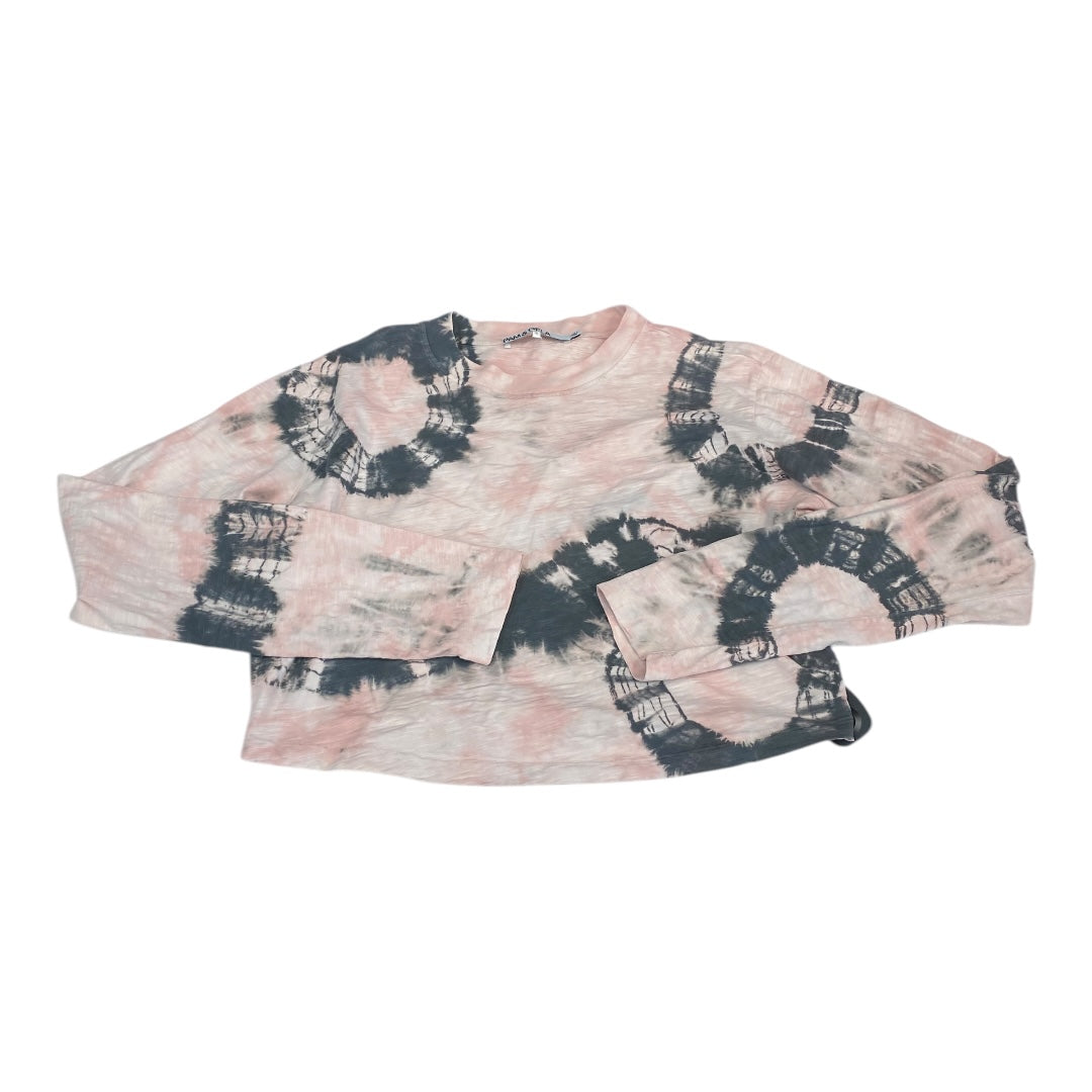 Top Long Sleeve By Cmc In Tie Dye Print, Size: S