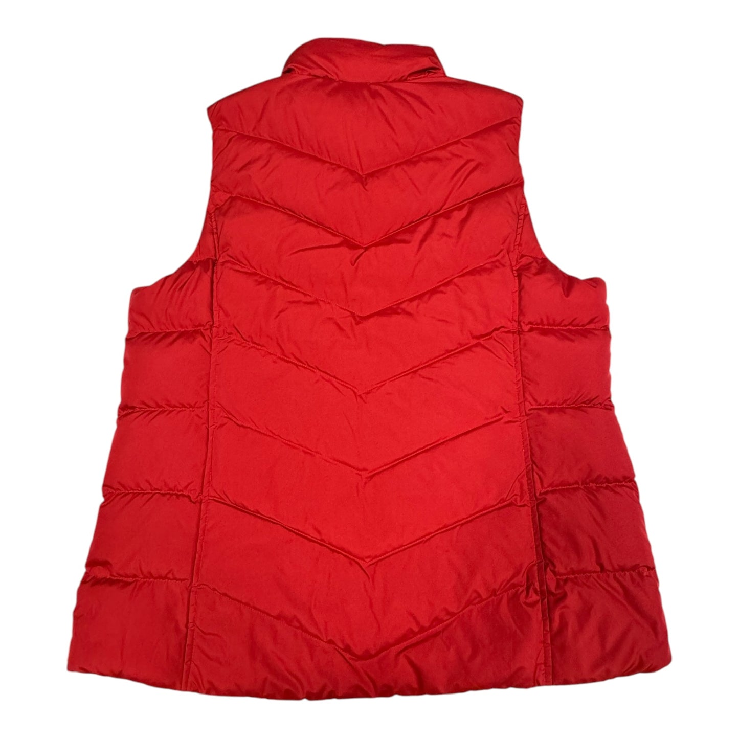 Vest Puffer & Quilted By Lands End In Red, Size: L