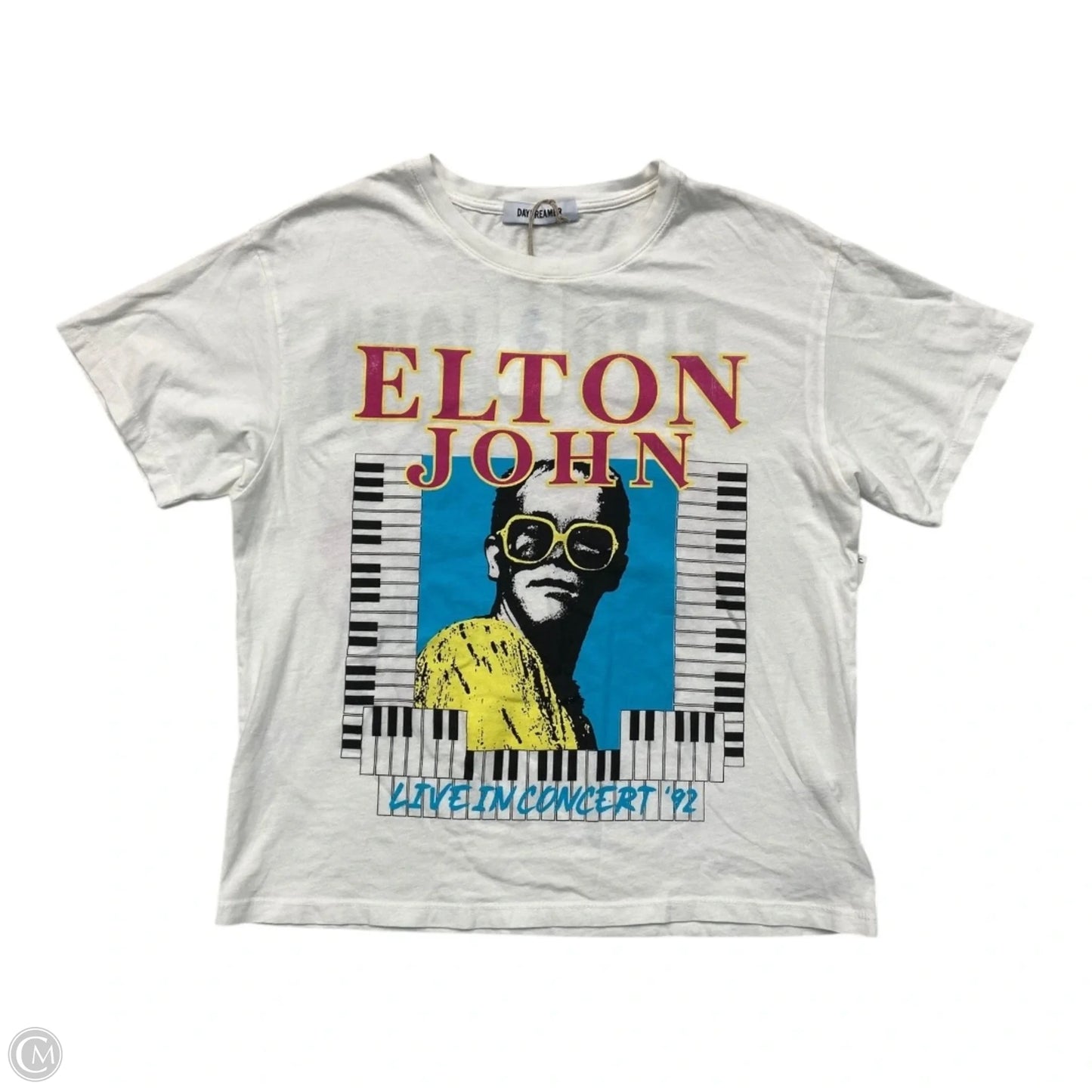 Top Short Sleeve By Daydreamer In Multi-colored, Size: Xs