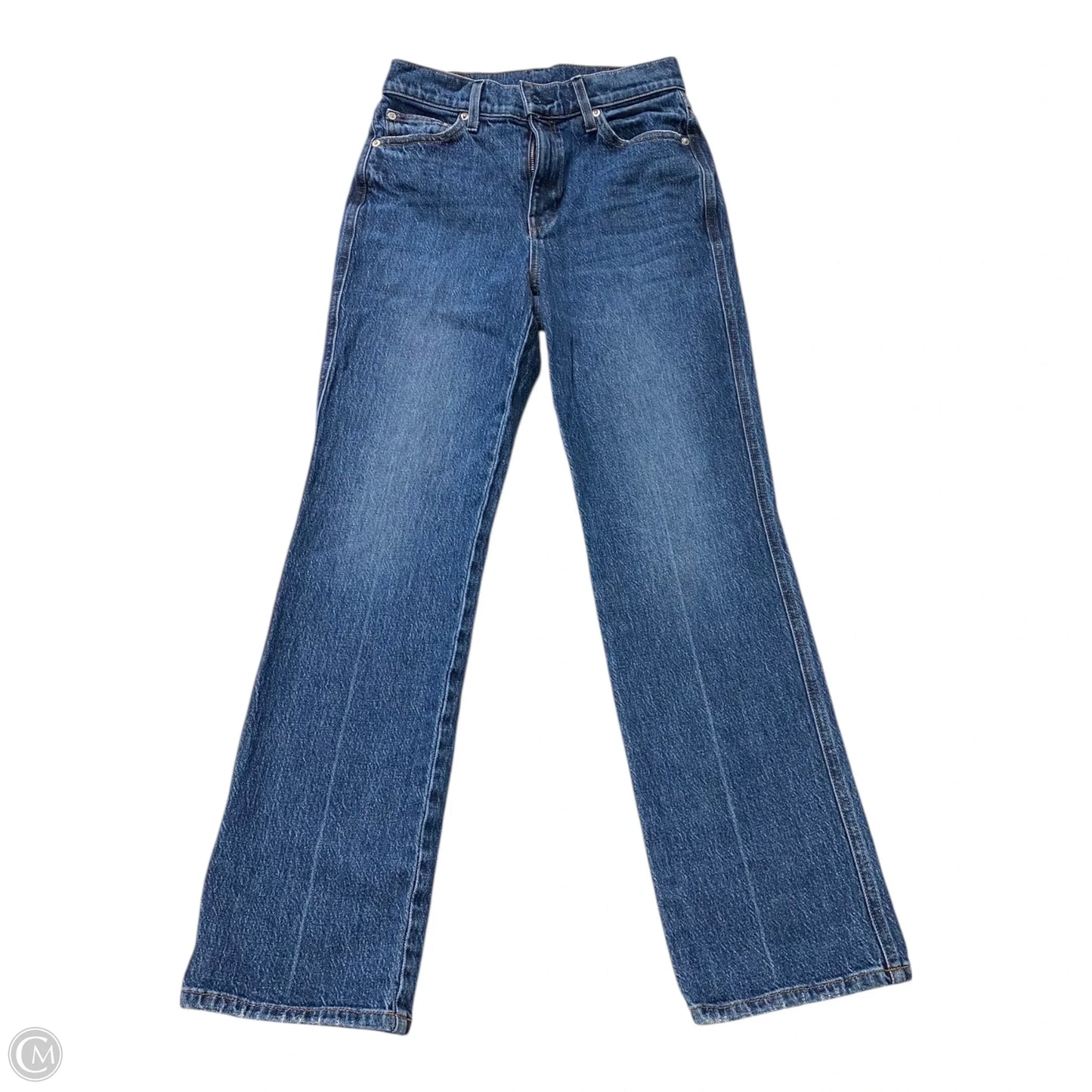 Jeans Straight By AYR In Blue Denim, Size: 0