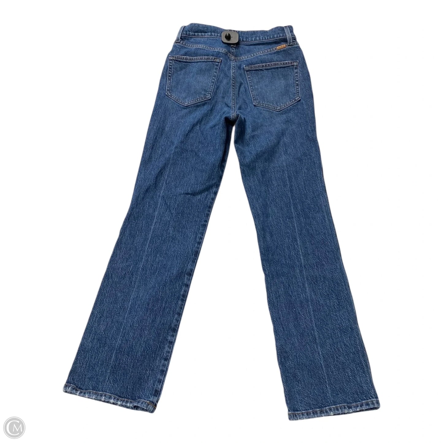 Jeans Straight By AYR In Blue Denim, Size: 0