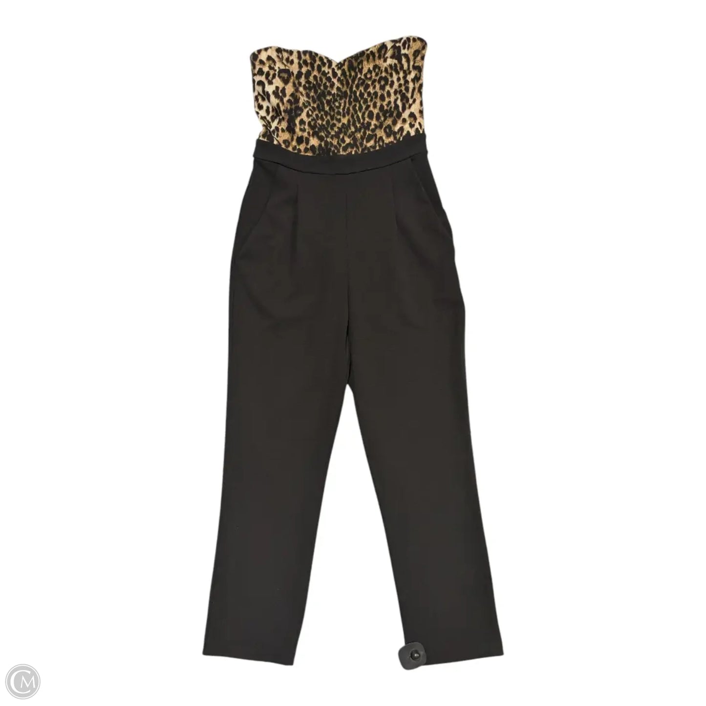 Jumpsuit By Express In Animal Print, Size: 4