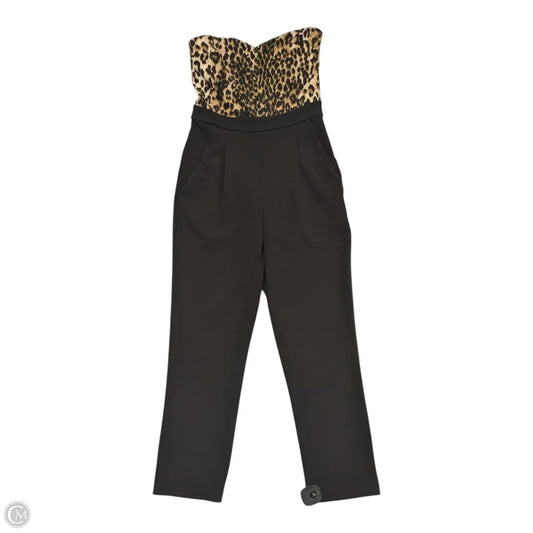 Jumpsuit By Express In Animal Print, Size: 4