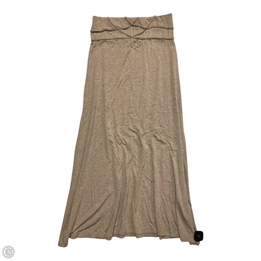 Skirt Maxi By Max Studio In Tan, Size: S