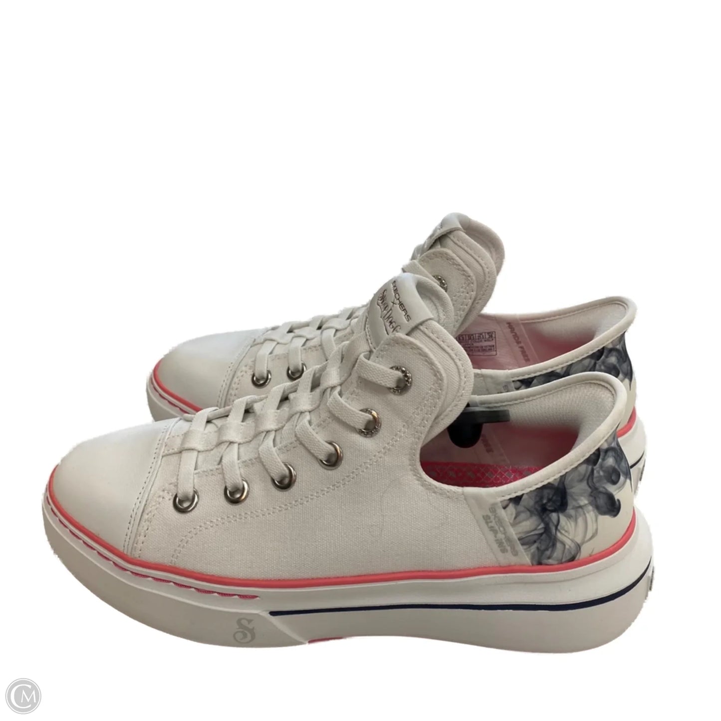 Shoes Athletic By Skechers In White, Size: 8.5
