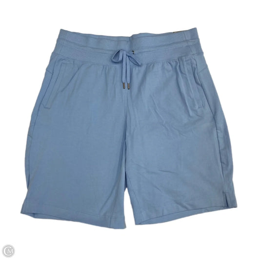 Shorts By Tek Gear In Blue, Size: L