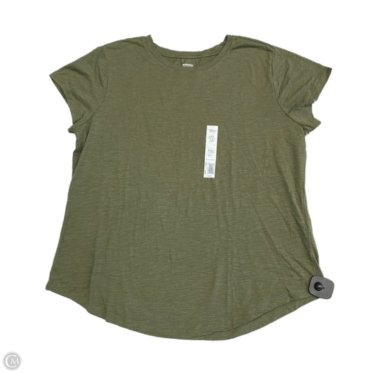 Top Short Sleeve By Sonoma In Green, Size: Xxl
