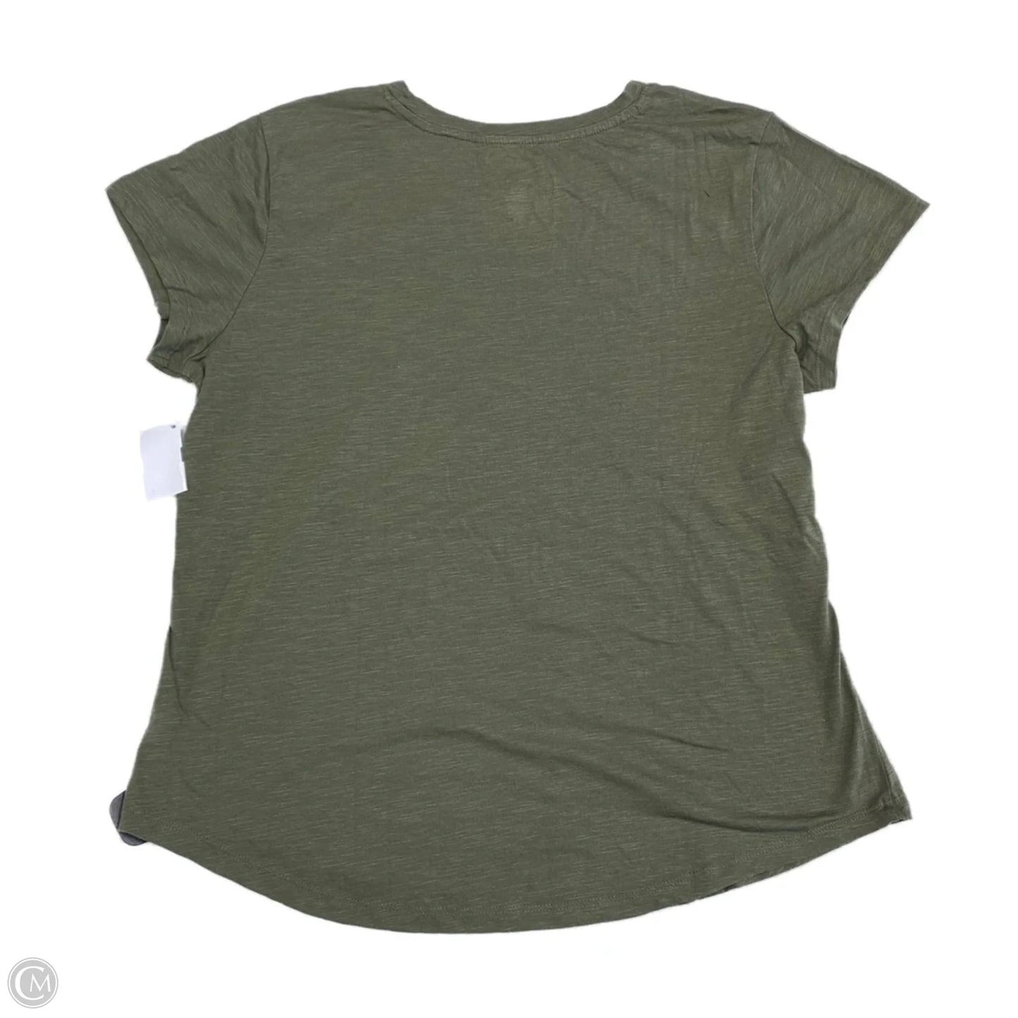 Top Short Sleeve By Sonoma In Green, Size: Xxl
