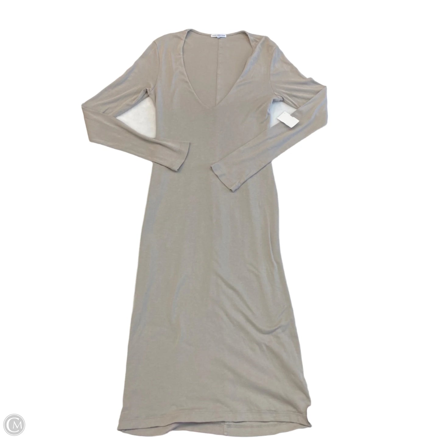 Dress Casual Maxi By James Perse In Beige, Size: L