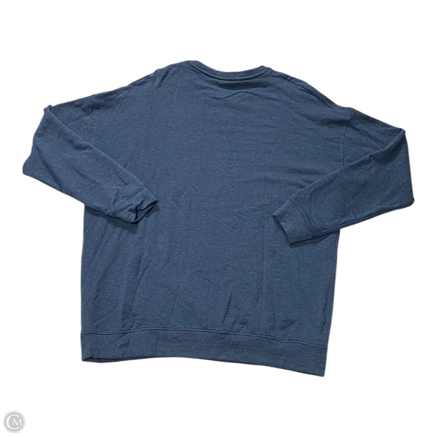 Athletic Top Long Sleeve Crewneck By Athleta In Navy, Size: M