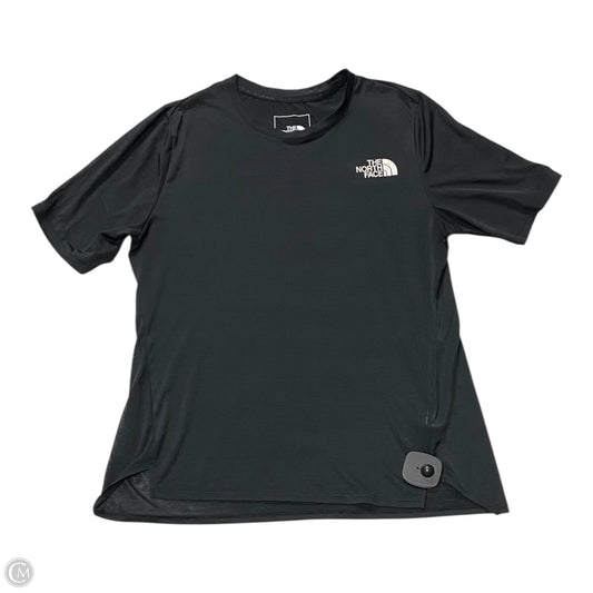 Athletic Top Short Sleeve By The North Face In Black, Size: M