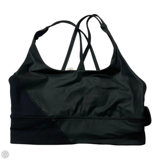 Athletic Bra By Lululemon In Black, Size: 6