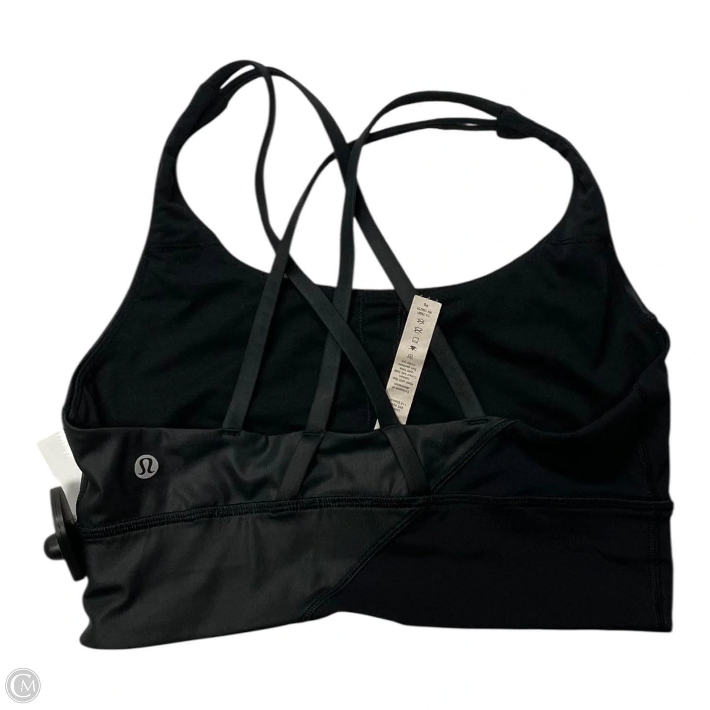 Athletic Bra By Lululemon In Black, Size: 6