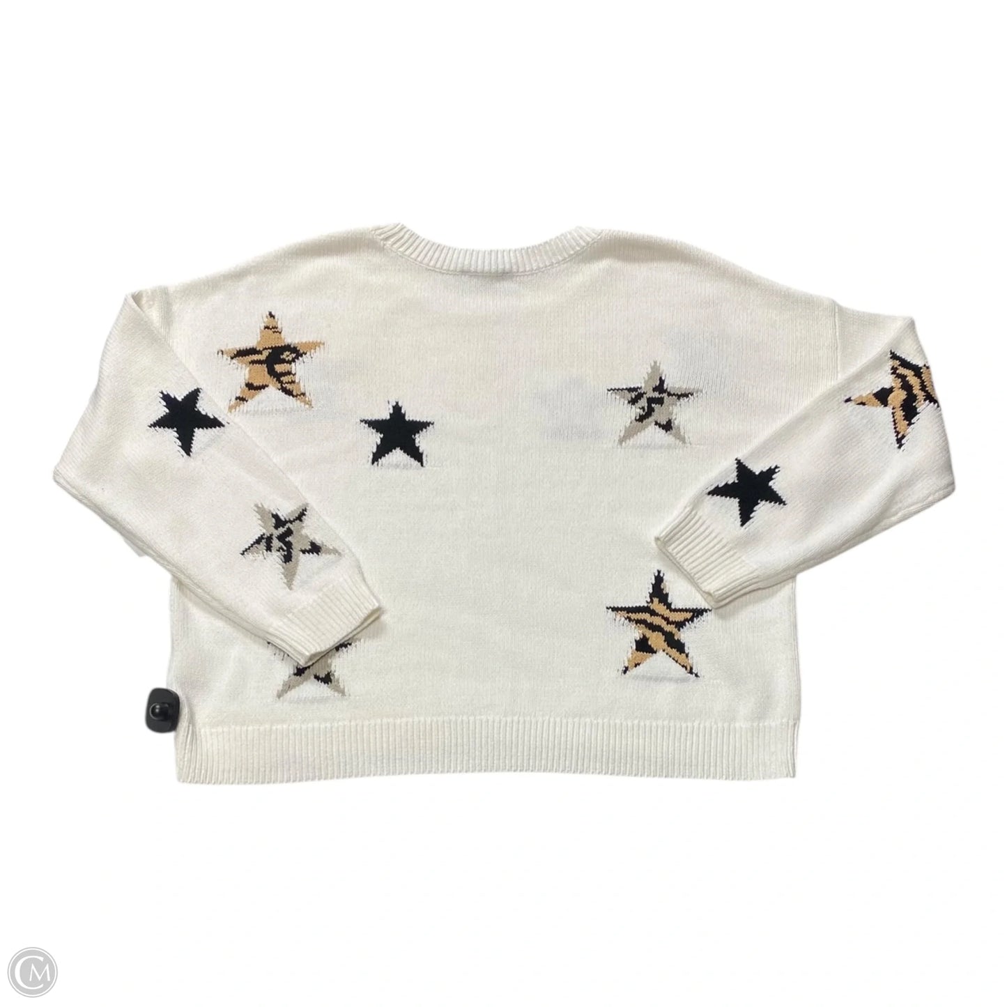 Sweater By Tribal In White, Size: Xl