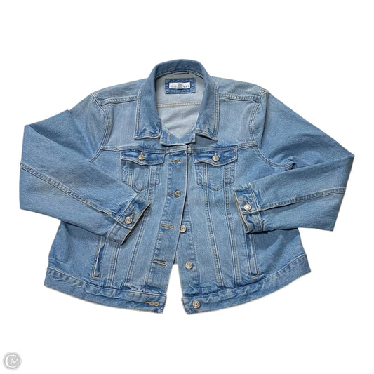 Jacket Denim By Loft In Blue, Size: Xlp