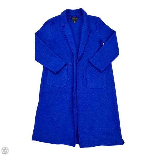 Coat Wool By Tahari In Blue, Size: Xl