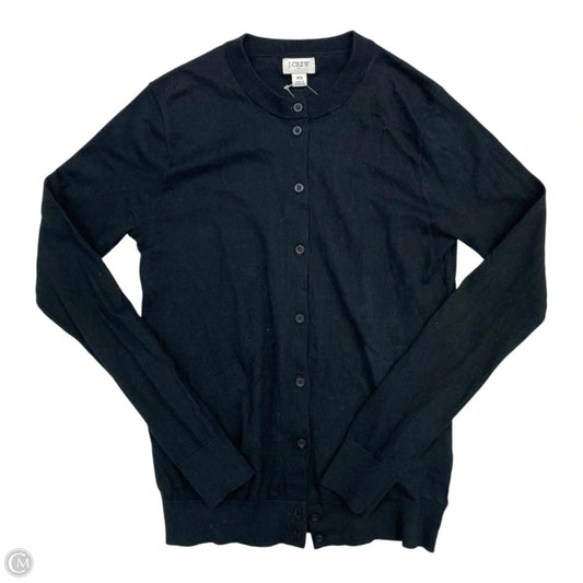 Sweater Cardigan By J. Crew In Black, Size: Xs